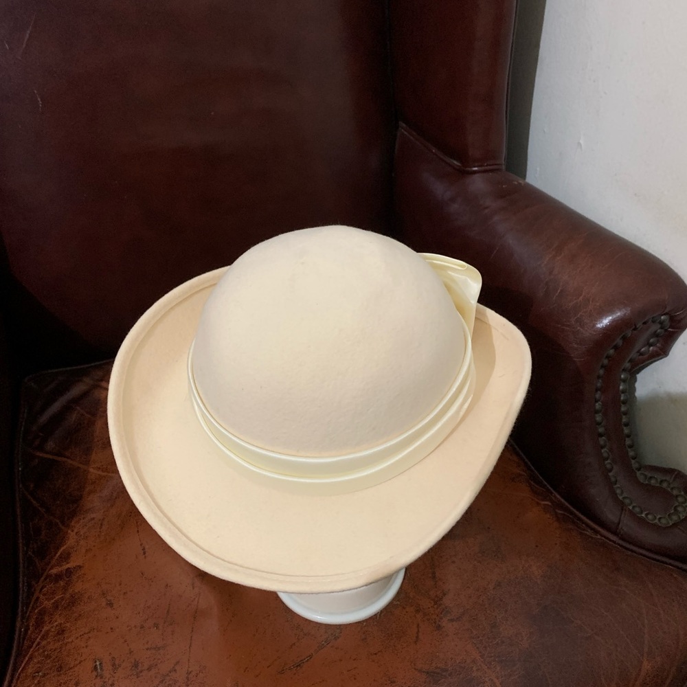 Beautiful cream hat